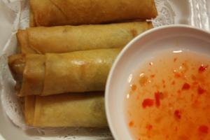 Deep Fried Egg Rolls